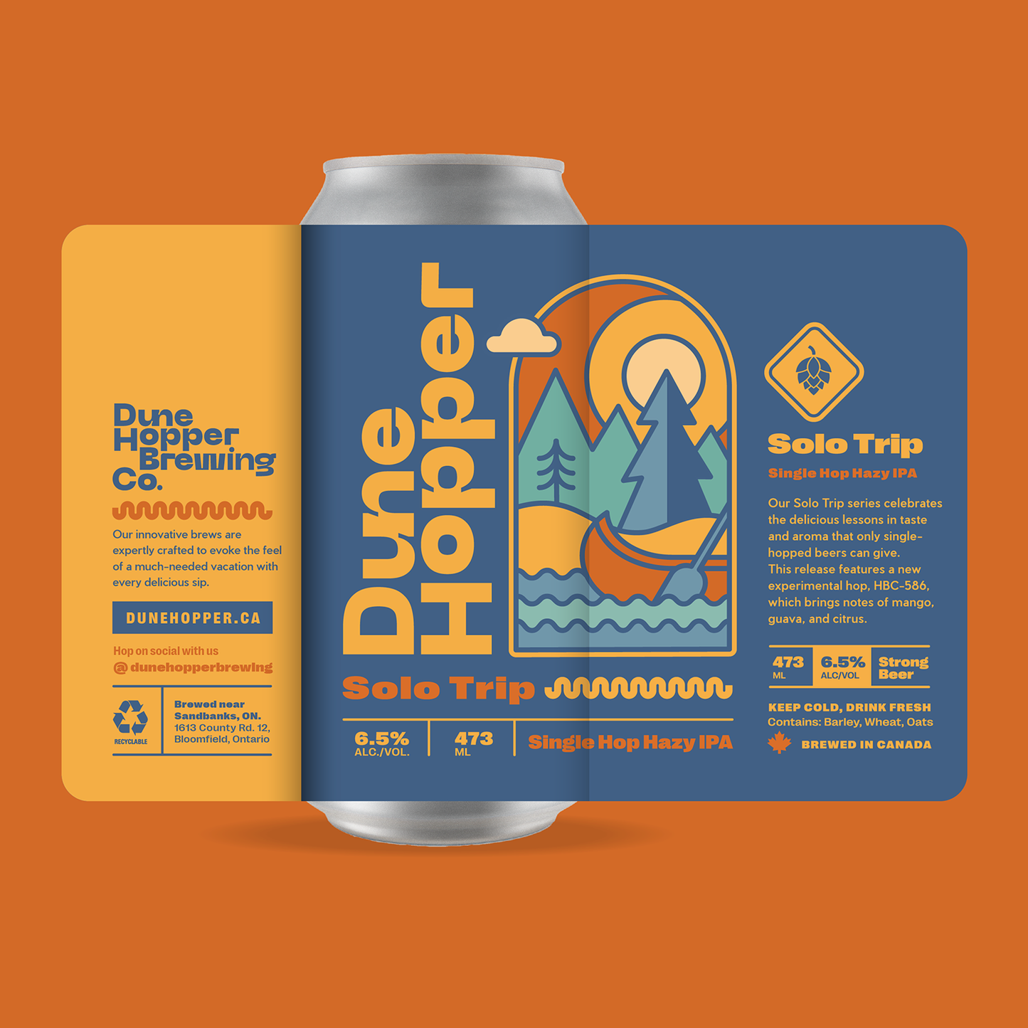 Solo Trip - Single Hop Hazy IPA