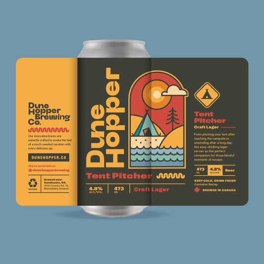 Tent Pitcher - Craft Lager